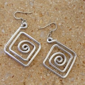 Handmade with ♥️ in Puerto Rico Wire Fun Earrings